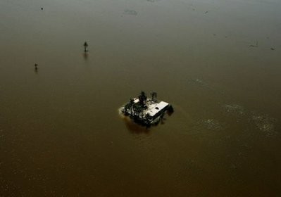 (AFP) An aerial view shows water covering huge areas in the southern Punjab province. (AFP) An aerial view shows water covering huge areas in the southern Punjab province.