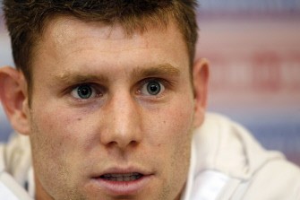 AFP FILES - James Milner answers questions during a press conference at Arsenal's Training facility in London Colney, north London, on November 10, 2009. AFP FILES - James Milner answers questions during a press conference at Arsenal's Training facility in London Colney, north London, on November 10, 2009.