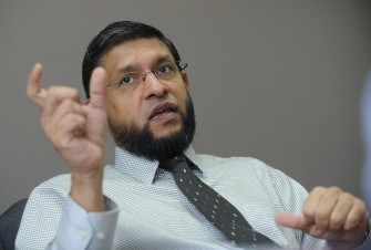 This photo taken on August 11, 2010 shows Fazal Bahardeen speaking to an AFP reporter during an interview in Singapore. AFP This photo taken on August 11, 2010 shows Fazal Bahardeen speaking to an AFP reporter during an interview in Singapore. AFP