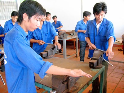 Students in a class at a vocational school (Photo: SGGP) Students in a class at a vocational school (Photo: SGGP)