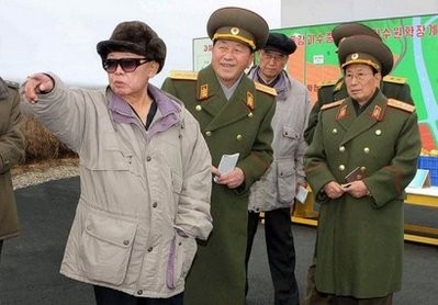 North Korean leader Kim Jong-Il, pictured inspecting the Taedonggang Combined Fruit Farm, may have left for China on Thursday in what would be his second trip there this year, South Korea's Yonhap news agency said North Korean leader Kim Jong-Il, pictured inspecting the Taedonggang Combined Fruit Farm, may have left for China on Thursday in what would be his second trip there this year, South Korea's Yonhap news agency said