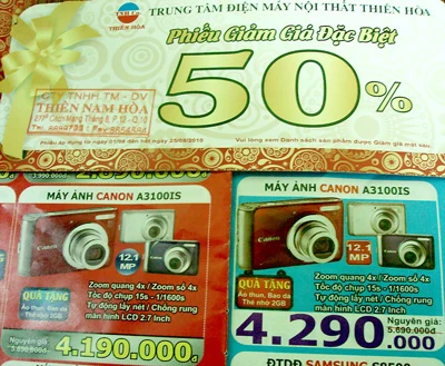 Rối bời khuyến mãi - Cơ quan chức năng ở đâu? ảnh 2 Rối bời khuyến mãi - Cơ quan chức năng ở đâu? ảnh 2