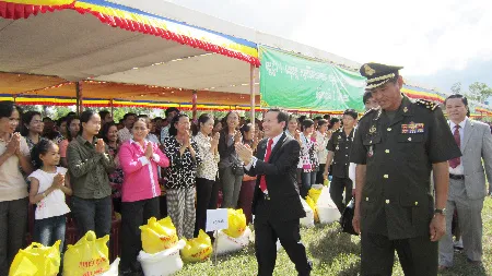 Thương binh Phạm Đức Quảng - Chủ tịch HĐQT Công ty CP TMDV Đầu tư Nam Trường Sơn: Campuchia là quê hương thứ hai của tôi
