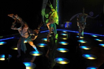 This photo taken on August 7, 2010 shows transgender performers putting on a cabaret show at Club Mwah Manila in the Philippine capital Manila. AFP This photo taken on August 7, 2010 shows transgender performers putting on a cabaret show at Club Mwah Manila in the Philippine capital Manila. AFP