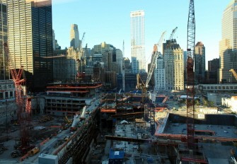 A view of Ground Zero in lower Manhattan on September 11, 2010 in New York. AFP A view of Ground Zero in lower Manhattan on September 11, 2010 in New York. AFP