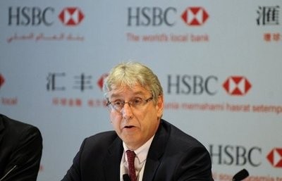 HSBC's chief executive Michael Geoghegan has threatened to quit if he is not promoted to chairman, as the battle for the top job at the bank intensifies, a report said Wednesday HSBC's chief executive Michael Geoghegan has threatened to quit if he is not promoted to chairman, as the battle for the top job at the bank intensifies, a report said Wednesday