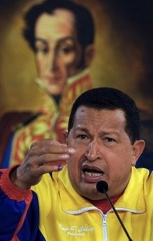Venezuelan President Hugo Chavez speaks during a press conference in the presidential palace in Caracas on September 27, 2010 Venezuelan President Hugo Chavez speaks during a press conference in the presidential palace in Caracas on September 27, 2010