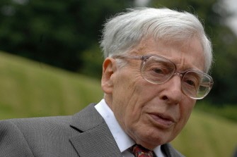 An undated handout photo received in London on October 4, 2010 shows British scientist Robert Edwards. AFP An undated handout photo received in London on October 4, 2010 shows British scientist Robert Edwards. AFP