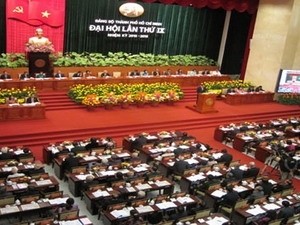 An October 5 view of the IXth HCM City Party Committee Congress An October 5 view of the IXth HCM City Party Committee Congress