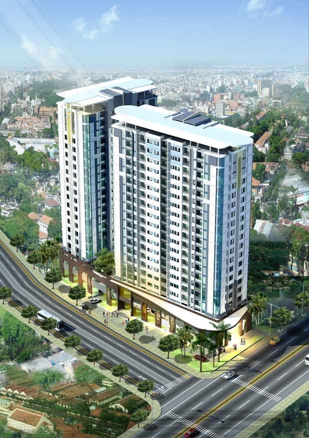 An artist's impression of the Copac Apartment Building An artist's impression of the Copac Apartment Building