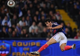 French midfielder Gourcuff heads the ball during the Euro 2012 qualifier football match France-Luxemburg at Saint-Symphorien stadium in Metz, eastern France, on October 12, 2010. AFP French midfielder Gourcuff heads the ball during the Euro 2012 qualifier football match France-Luxemburg at Saint-Symphorien stadium in Metz, eastern France, on October 12, 2010. AFP