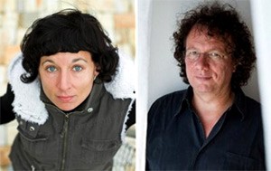 Germany writers Juli Zeh (L) and Ingo Schulze. Germany writers Juli Zeh (L) and Ingo Schulze.