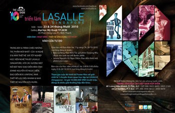 Poster of the exhibition "The LASALLE show' 10" Poster of the exhibition "The LASALLE show' 10"