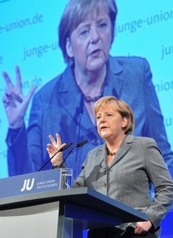 German Chancellor Angela Merkel, pictured in Potsdam on Saturday at a conference of younger members her Christian Democratic Union party, told the meeting that Germany's attempts to create a multi-cultural society in which people from various cultural backgrounds live together peacefully have failed German Chancellor Angela Merkel, pictured in Potsdam on Saturday at a conference of younger members her Christian Democratic Union party, told the meeting that Germany's attempts to create a multi-cultural society in which people from various cultural backgrounds live together peacefully have failed
