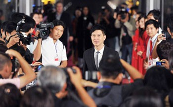 Hong Kong actor Nick Cheung in a press on October 18. (Photo: Sggp) Hong Kong actor Nick Cheung in a press on October 18. (Photo: Sggp)