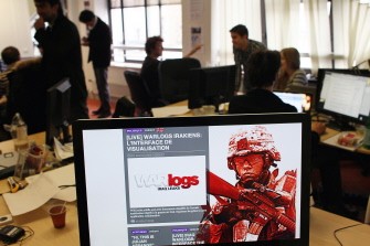 The home page of the web site 'War Logs' created by the French media OWNI is pictured on October 23, 2010 in Paris. AFP The home page of the web site 'War Logs' created by the French media OWNI is pictured on October 23, 2010 in Paris. AFP
