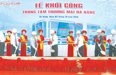 Khởi công công trình Trung tâm Thương mại Đà Nẵng