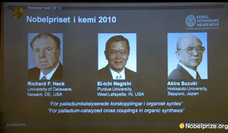 Nobel Hóa học 2010: Nghiên cứu về carbon lại lên ngôi