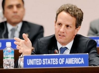 US Treasury Secretary Timothy Geithner at the APEC Japan 2010 Finance Ministers' Meeting in Kyoto on November 6, 2010. US Treasury Secretary Timothy Geithner at the APEC Japan 2010 Finance Ministers' Meeting in Kyoto on November 6, 2010.