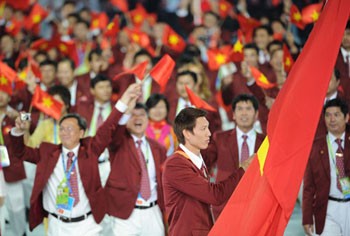 Vietnamese delegation at the ceremony Vietnamese delegation at the ceremony