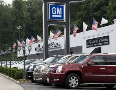 A car dealership in New York selling GM vehicles A car dealership in New York selling GM vehicles