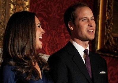 Prince William and Kate Middleton react as they pose for photographers during a photocall to mark their engagement. AFP Prince William and Kate Middleton react as they pose for photographers during a photocall to mark their engagement. AFP