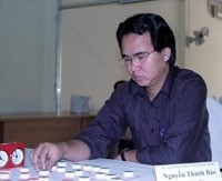 Nguyen Thanh Bao on November 19 earned a silver medal, the 11th silver medal to Vietnam’s medal tally, in the men’s chess individual event. Nguyen Thanh Bao on November 19 earned a silver medal, the 11th silver medal to Vietnam’s medal tally, in the men’s chess individual event.