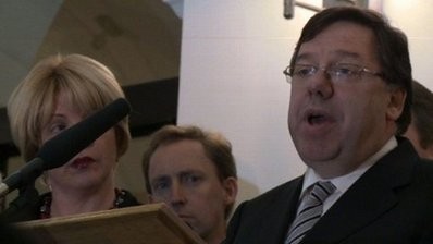 The Irish Prime Minister Brian Cowen said on Monday that he would call an early election in January, but resisted calls for his immediate resignation. AFP The Irish Prime Minister Brian Cowen said on Monday that he would call an early election in January, but resisted calls for his immediate resignation. AFP