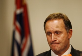 New Zealand Prime Minister John Key speaks at a press conference in Wellington on November 24, 2010 after authorities said all the 29 men missing in the coal mine have died after a powerful second blast tore through the pit. AFP New Zealand Prime Minister John Key speaks at a press conference in Wellington on November 24, 2010 after authorities said all the 29 men missing in the coal mine have died after a powerful second blast tore through the pit. AFP