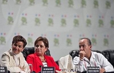 The Executive Secretary of the United Nations Framework Convention on Climate Change (UNFCCC). The Executive Secretary of the United Nations Framework Convention on Climate Change (UNFCCC).