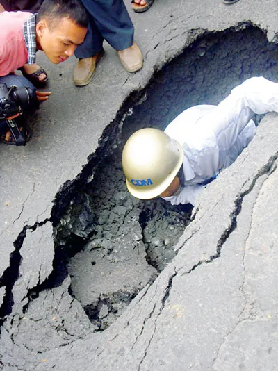 Sụp lún cục bộ mặt đường - phải tập trung kiểm tra, giám sát chất lượng kỹ thuật công trình ảnh 5