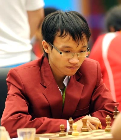 Kỳ thủ Nguyễn Ngọc Trường Sơn. Ảnh: B.Nh Kỳ thủ Nguyễn Ngọc Trường Sơn. Ảnh: B.Nh