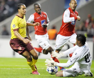 Bảng H: Sporting Braga - Arsenal 2-0: Thua & đủ thứ lý do...