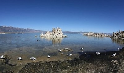 The Mono Lake in Lee Vining, California The Mono Lake in Lee Vining, California