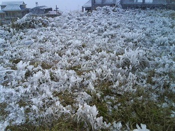 Ice and snow occur at the top of Mau Son Mountain in the northern province of Lang Son in a recent cold spell. The severe weather conditions are forecast to repeat itself on December 26, as a new cold front moves into northern Vietnam. Ice and snow occur at the top of Mau Son Mountain in the northern province of Lang Son in a recent cold spell. The severe weather conditions are forecast to repeat itself on December 26, as a new cold front moves into northern Vietnam.