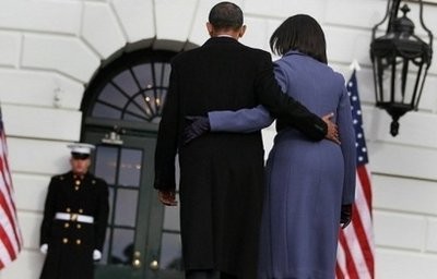 US President Barack Obama and First Lady Michele Obama leave after observing a moment of silence in Washington DC to honor those killed and wounded during a shooting in Tucson, Arizona. AFP US President Barack Obama and First Lady Michele Obama leave after observing a moment of silence in Washington DC to honor those killed and wounded during a shooting in Tucson, Arizona. AFP