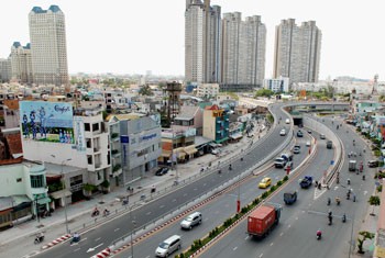 Vo Van Kiet Street links eastern area with western area in Ho Chi Minh City, easing traffic congestion in the city. The capital source was designed to finance several sectors, including transportation, urgent irrigation works, health care service projects, education. Vo Van Kiet Street links eastern area with western area in Ho Chi Minh City, easing traffic congestion in the city. The capital source was designed to finance several sectors, including transportation, urgent irrigation works, health care service projects, education.