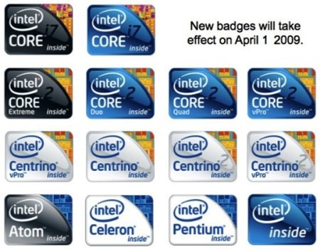 Intel's logo Intel's logo