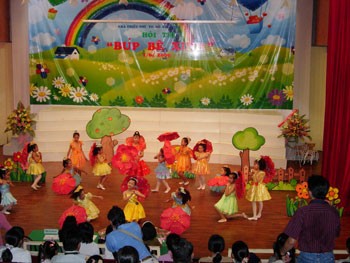 A music performance for kids is held in HCM City Children's Cultural House. (Photo:KK) A music performance for kids is held in HCM City Children's Cultural House. (Photo:KK)
