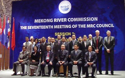 Delegates at the 17th meeting of the MRC Council pose for a group photo (Photo: Chinhphu.vn) Delegates at the 17th meeting of the MRC Council pose for a group photo (Photo: Chinhphu.vn)