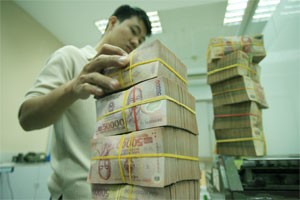 Financial experts are cautious on banks’ high earning targets this year (Photo:Minh Tri) Financial experts are cautious on banks’ high earning targets this year (Photo:Minh Tri)