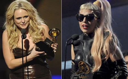 Miranda Lambert và Lady Gaga nhận giải Miranda Lambert và Lady Gaga nhận giải