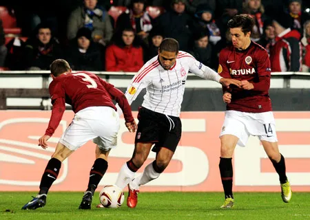 Kết quả bóng đá lượt đi vòng 32 đội Europa League 2011 (rạng sáng 18-2)
