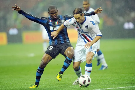 Sampdoria (14) - Inter Milan (3): Trên vùng đất dữ