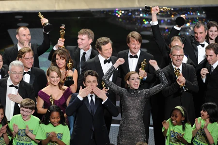 Lễ trao giải Oscar 2011 đã kết thúc thành công. Ảnh: AFP Lễ trao giải Oscar 2011 đã kết thúc thành công. Ảnh: AFP