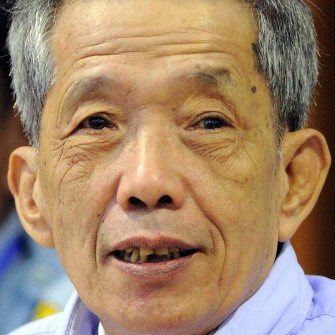 This handout picture taken and released by the Extraordinary Chamber in the Courts of Cambodia (ECCC) on November 25, 2009 shows Kaing Guek Eav, alias Duch. AFP