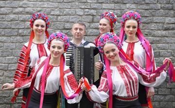Ukrainian art troupe Grygorii Veryovka