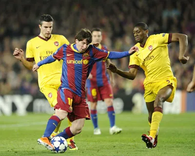 Champions League (rạng sáng 9-3): Thắng Arsenal 3 - 1, Barcelona vào tứ kết