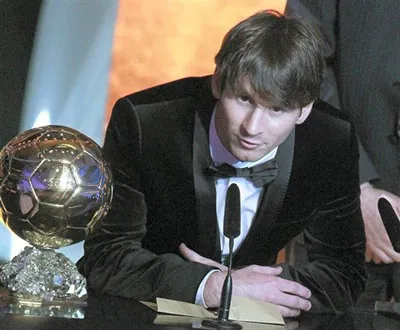 Quả bóng vàng Lionel Messi. Quả bóng vàng Lionel Messi.