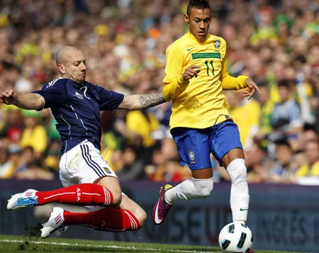 Trận giao hữu ở sân Emirates, Brazil - Scotland 2-0: Chiến thắng dễ dàng